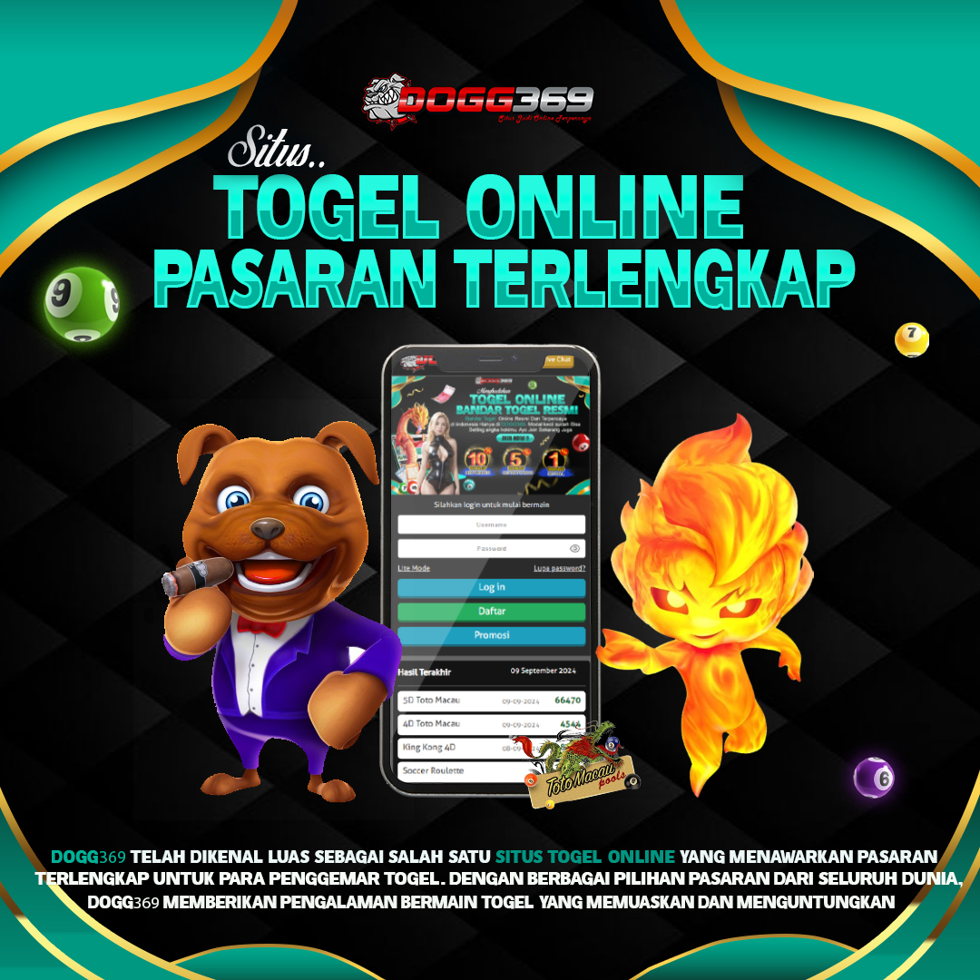 DOGG369 | Situs Togel Online Penyedia Pasaran Terlengkap